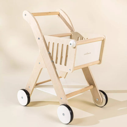 Wooden Shopping Cart - Foam
