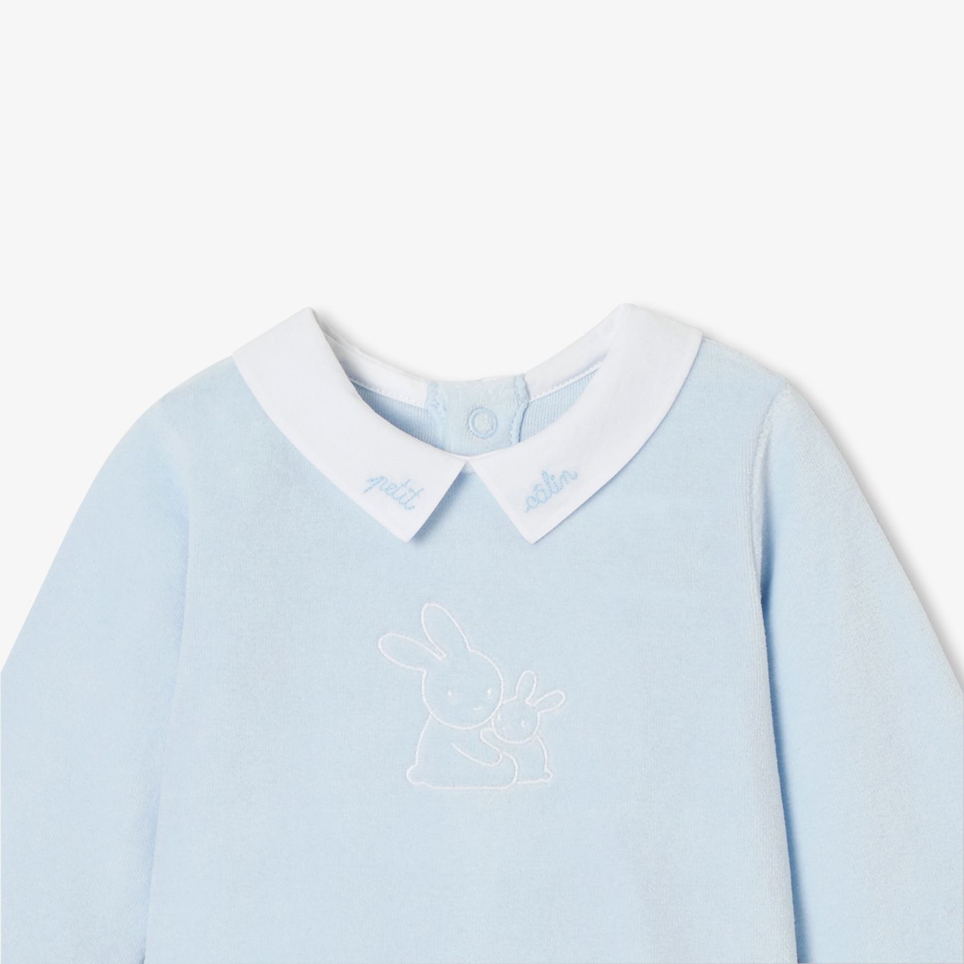 Dressin Footie - Blue