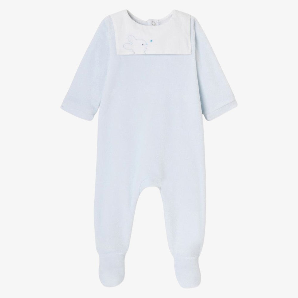 Nestor Footie - Pale Blue