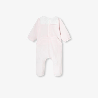 Nougatine Footie - Pale Rose