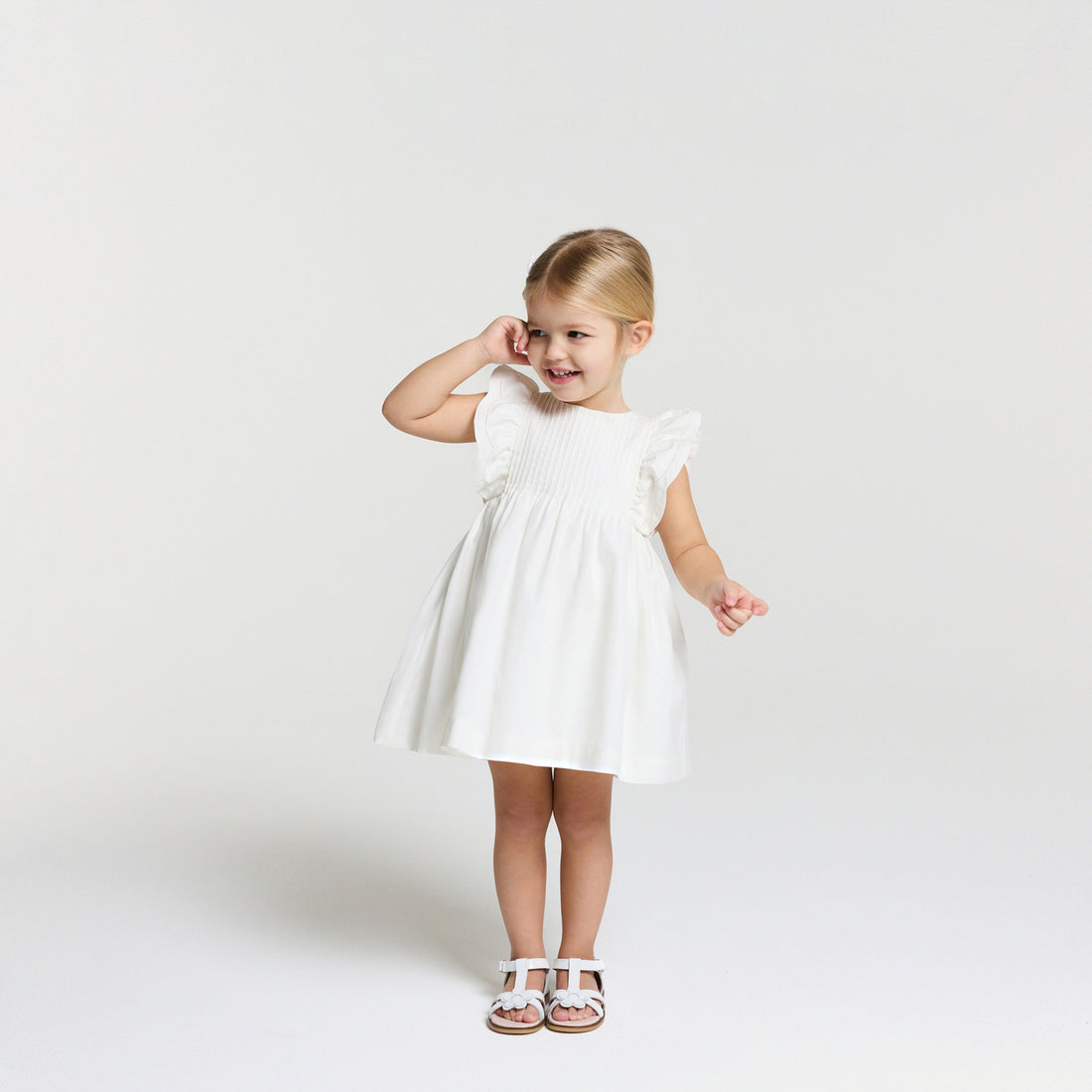 Patricia Dress And Bloomer - Ivory