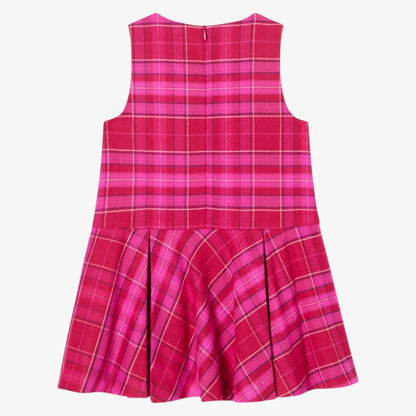 Pinafore Dress - Red