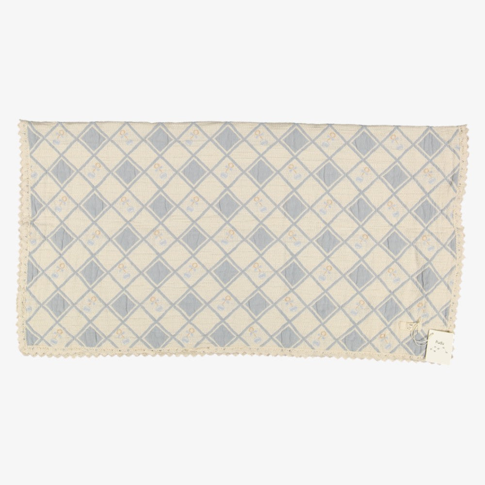 Rattle Blanket - Blue