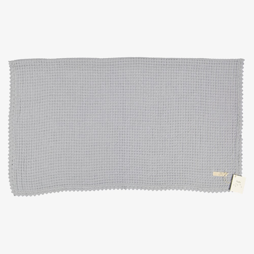 Waffle Blanket - Blue