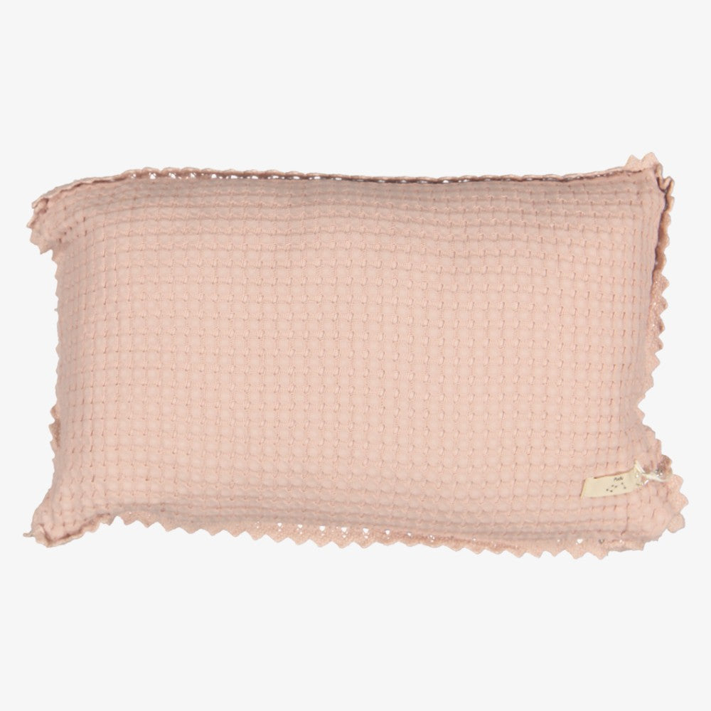 Waffle Pillow - Pink