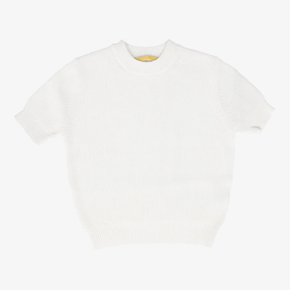 Ombre Knit Set - White