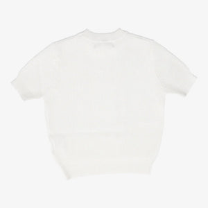 Ombre Knit Set - White