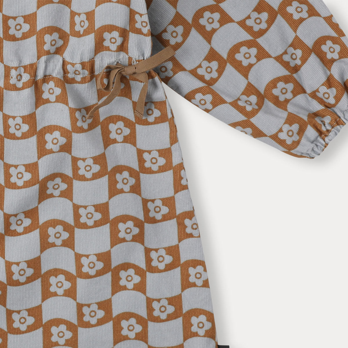 Mathiue Dress - Blue&amp;brown