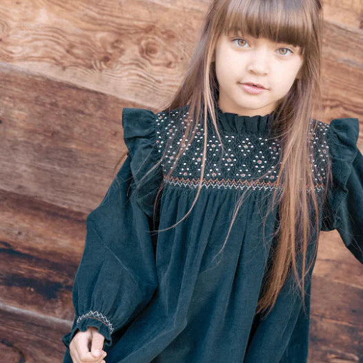 Print Dress - Black