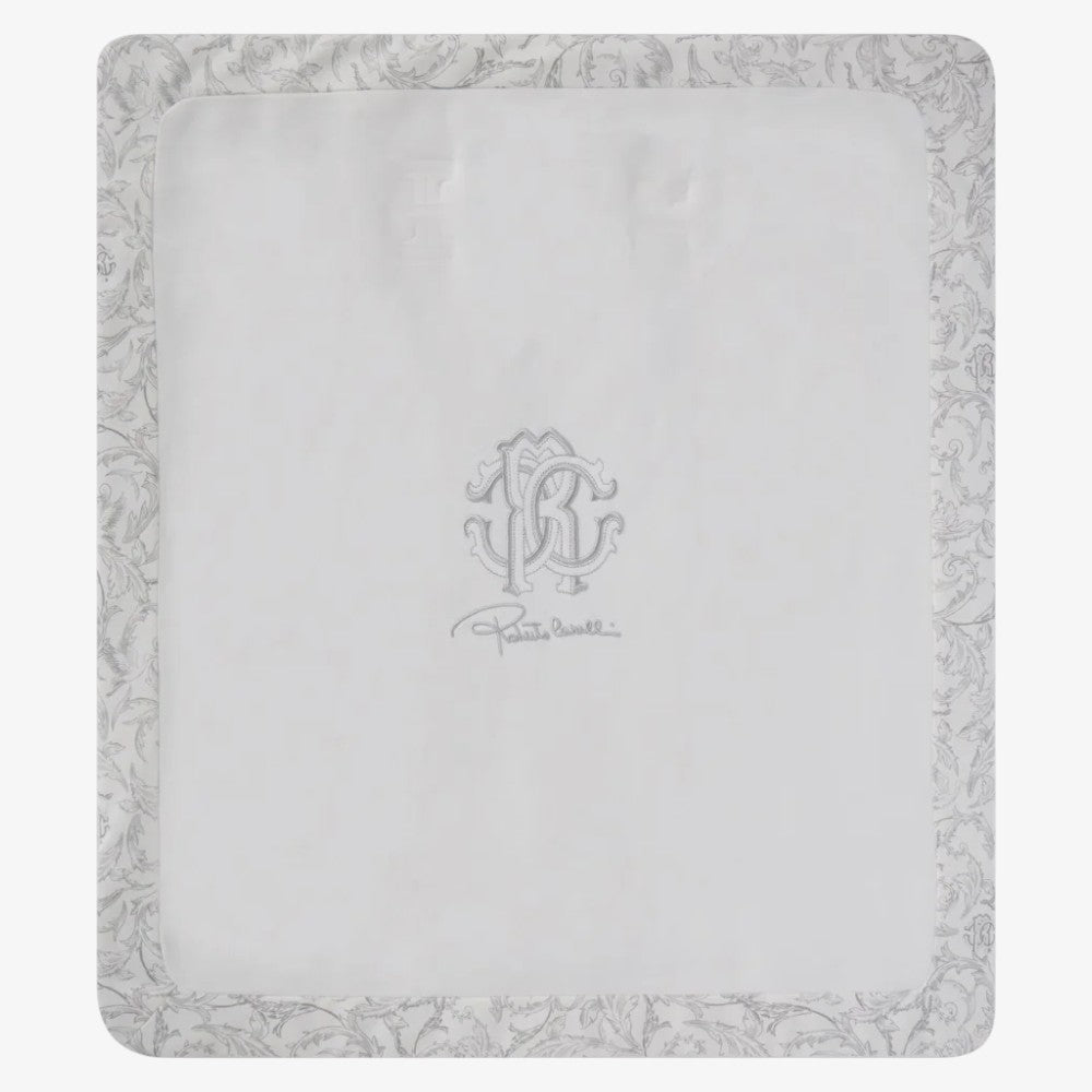 Leaf Blanket - White