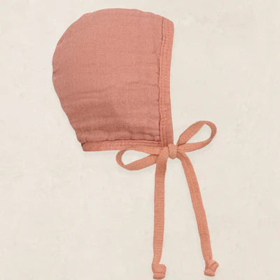 Muslin Bonnet - Rose
