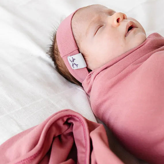 Flat Headband - Rose