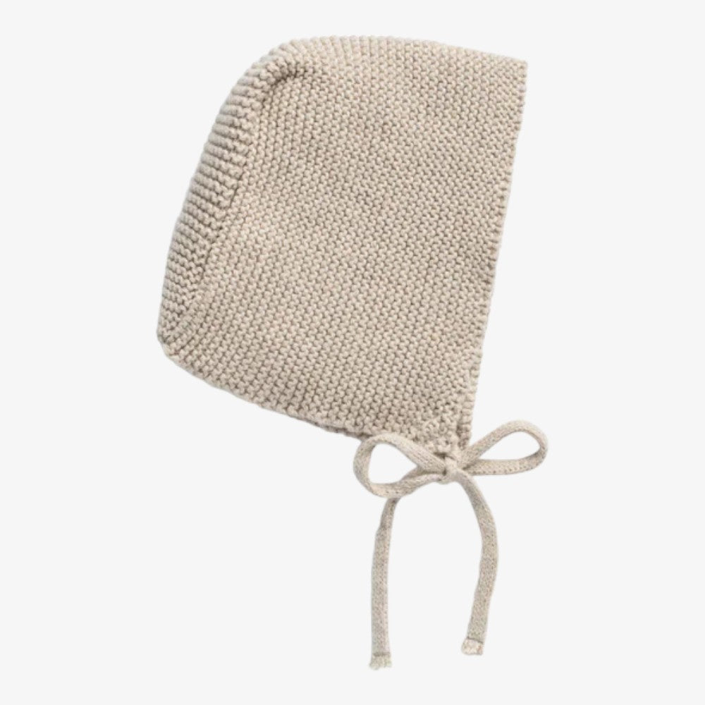 Knit Bonnet - Stone