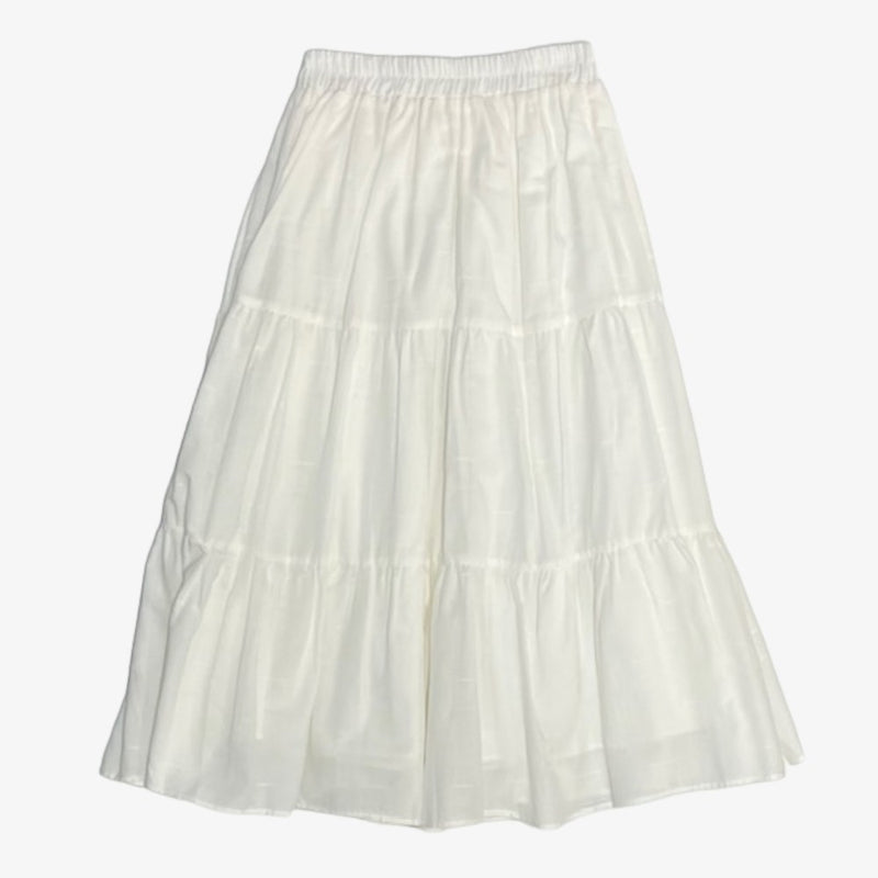 Top And Skirt - Ivory