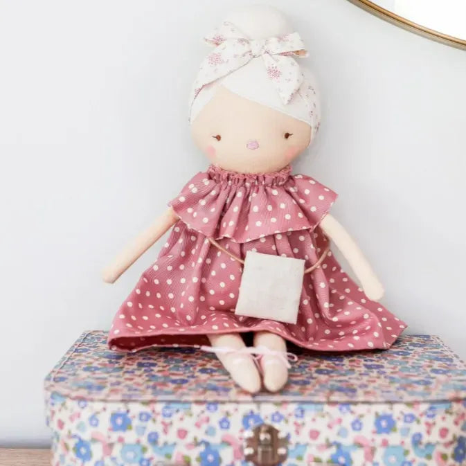 Alimrose Piper Doll - Pink Spot