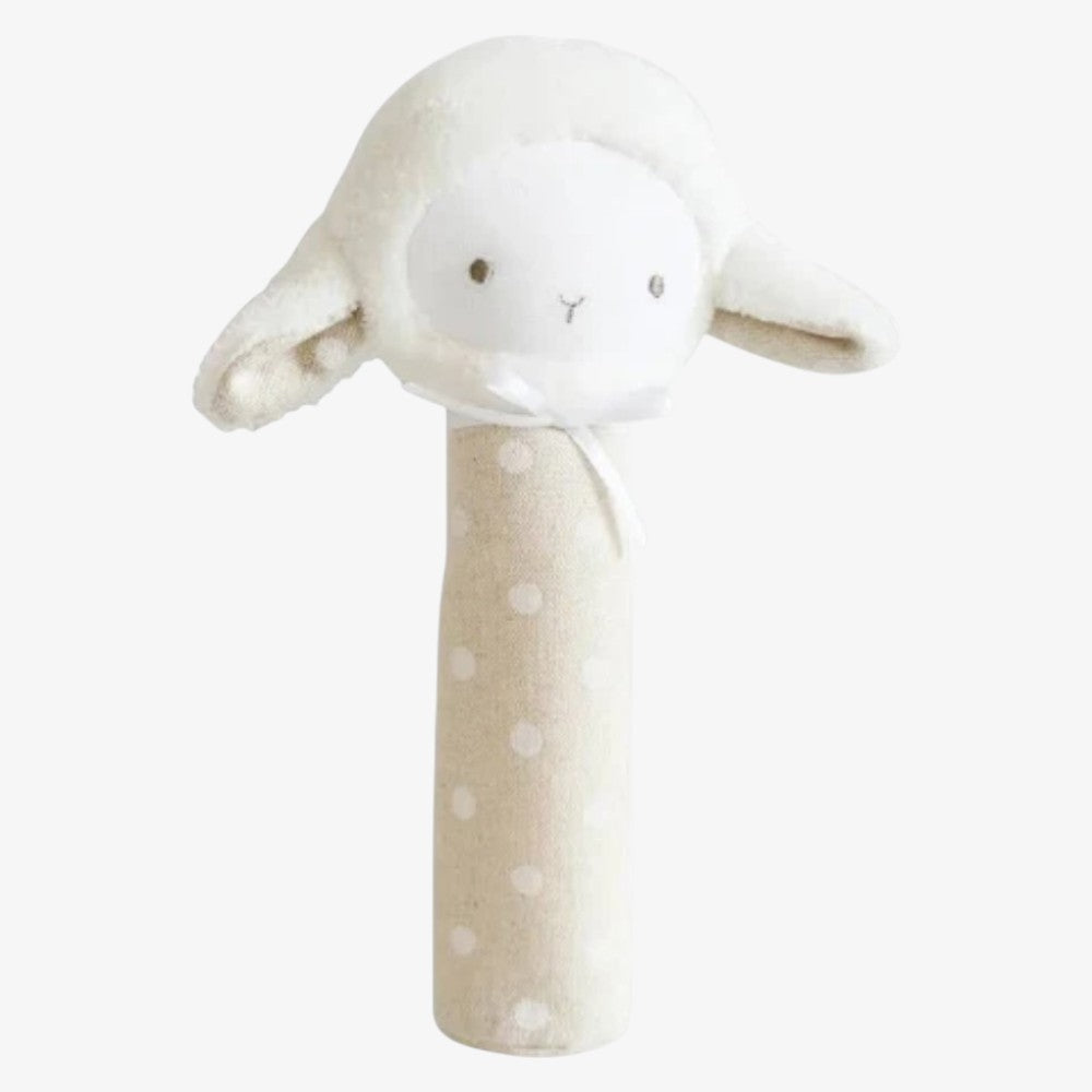 Lamby Squeaker - Linen Spot
