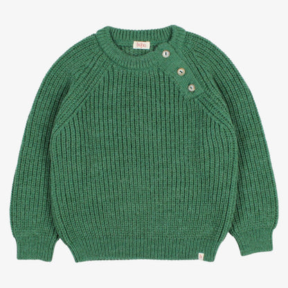 Soft Knit Sweater - Forest Green