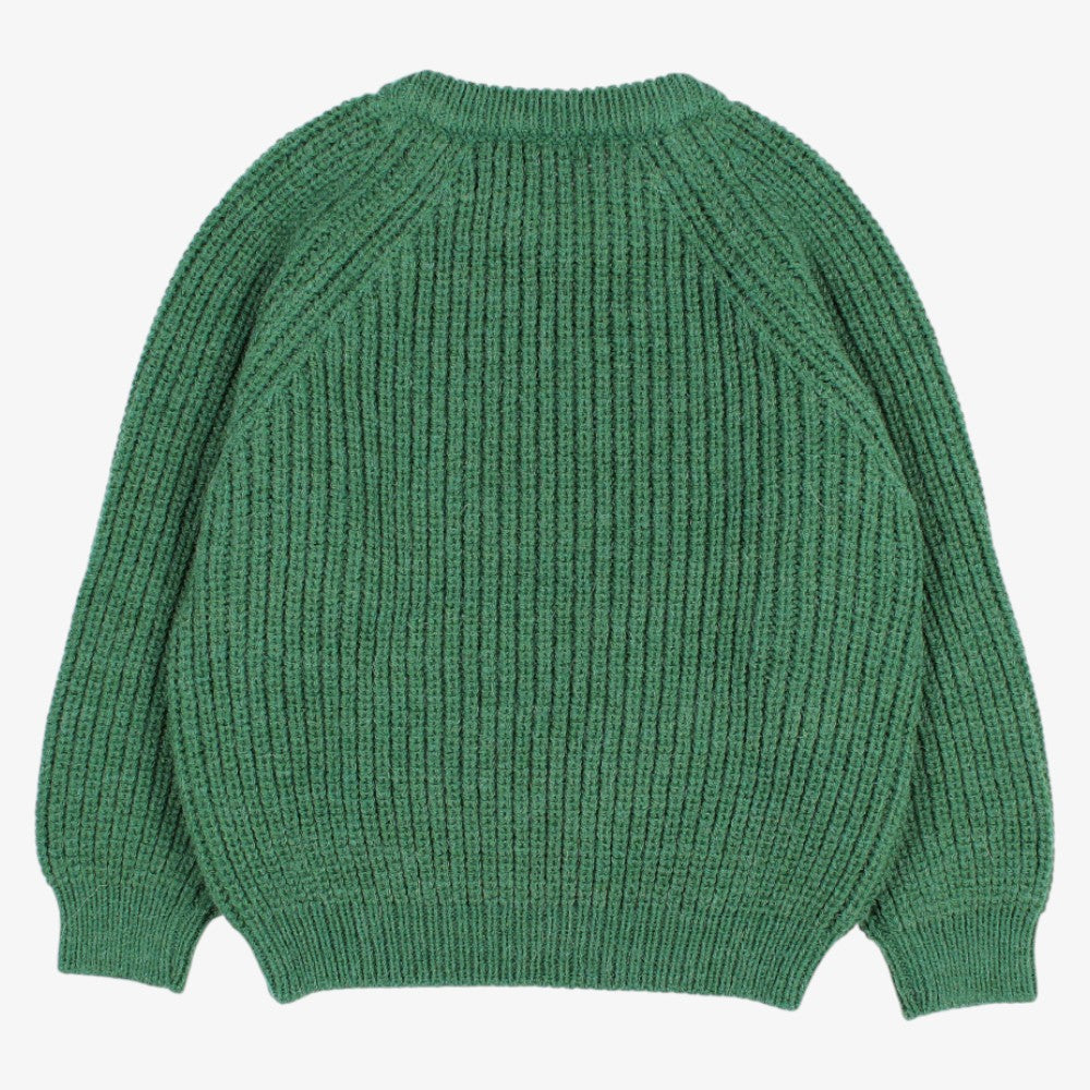 Soft Knit Sweater - Forest Green