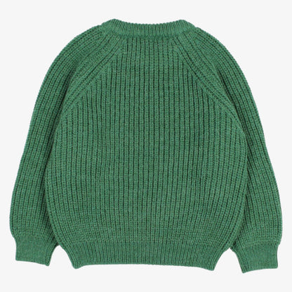 Soft Knit Sweater - Forest Green