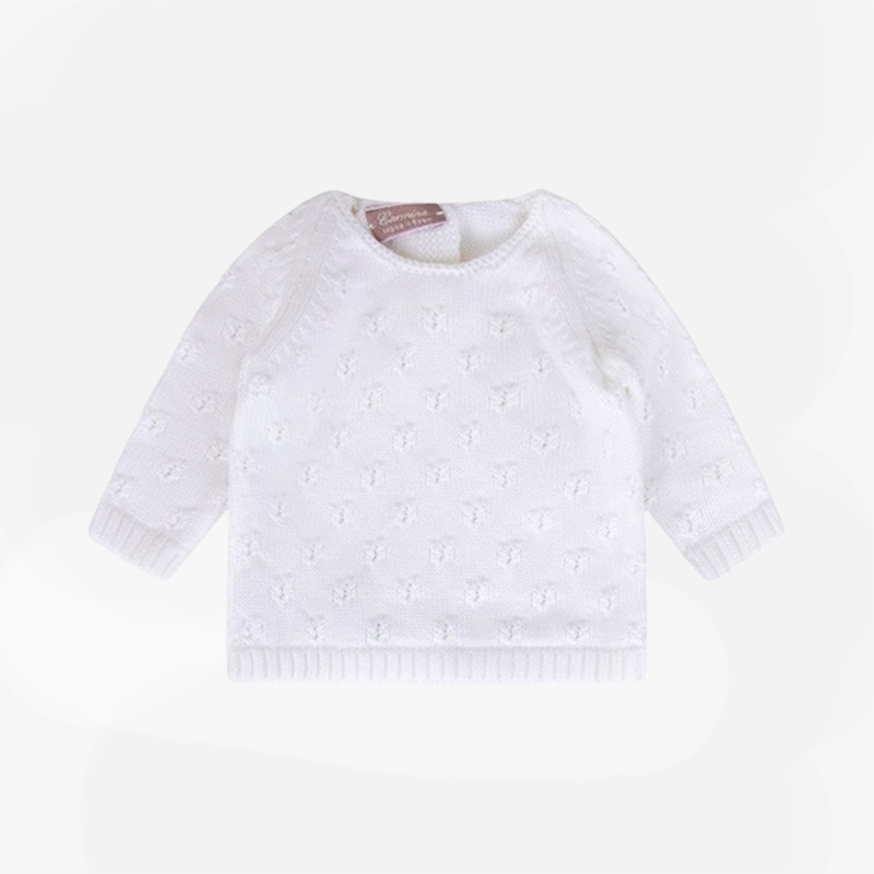 Knit Bris Set - White