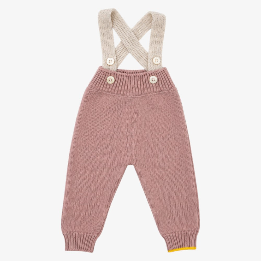 Wool Suspender - Cameo Pink