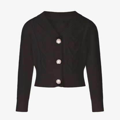 DESIGN CARDIGAN - Black