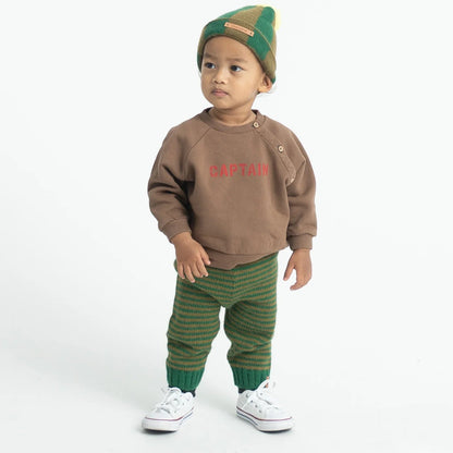 Captain Sweatshirt - Brown
