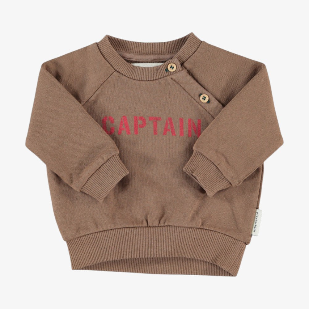 Captain Sweatshirt - Brown