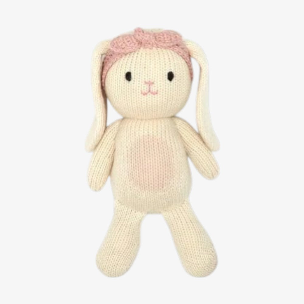 Soft Girl Bunny Doll - Natural