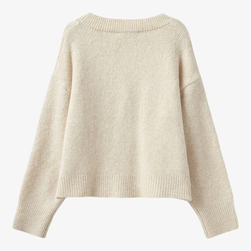 Knit Cardigan - Off White