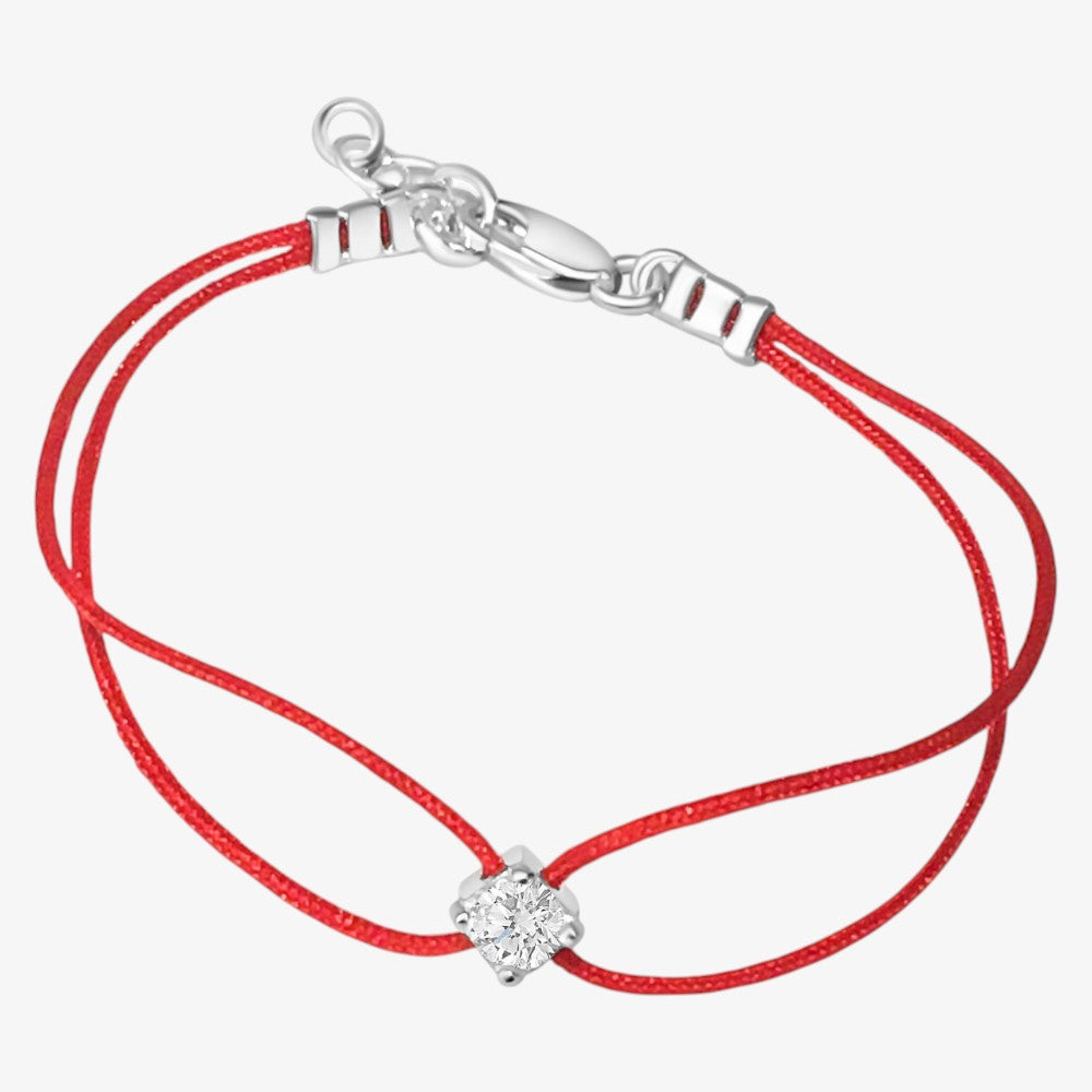 Red Strings Bracelet - Stud