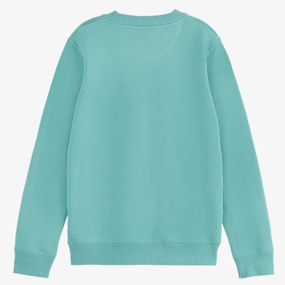 Logo Badge Sweatshirt - Sea Blue