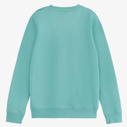 Logo Badge Sweatshirt - Sea Blue