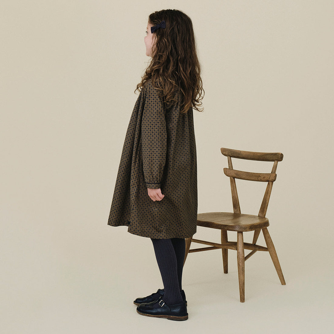 Lua Frill Dress - Khaki