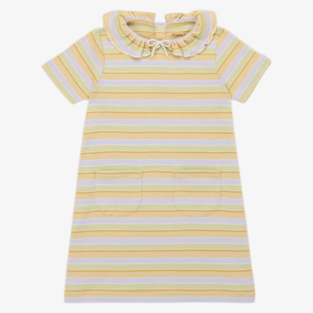 Pattie Dress - Avenue Stripe