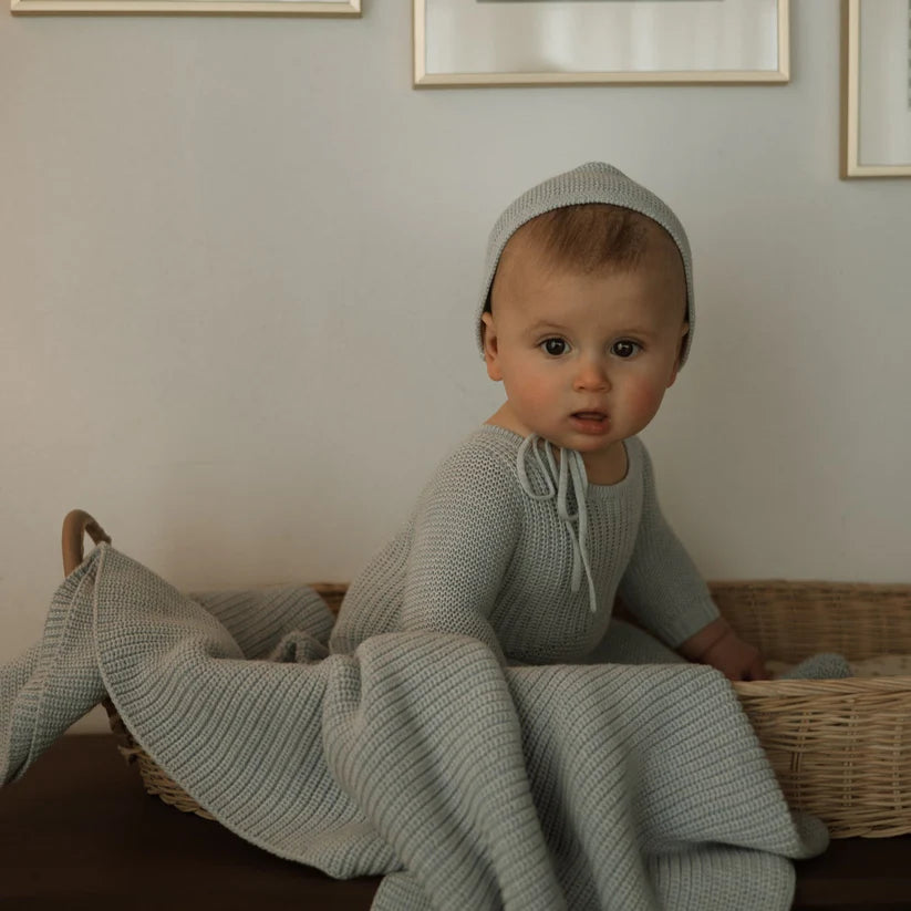 Knit Take Me Home Set - Celeste