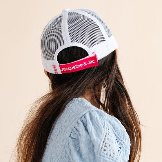 CAP - White/pink