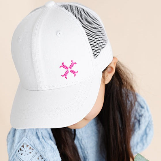 CAP - White/pink