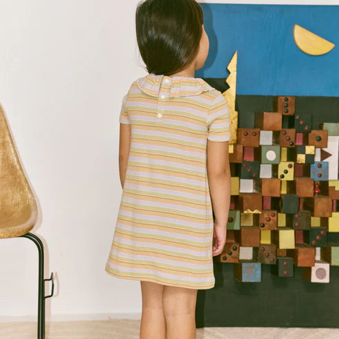 Pattie Dress - Avenue Stripe