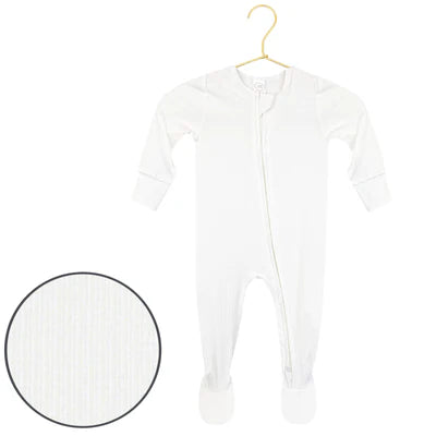 Zipper Footie - Wren