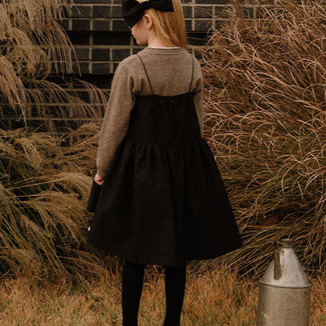 Jacquard Dress - Black