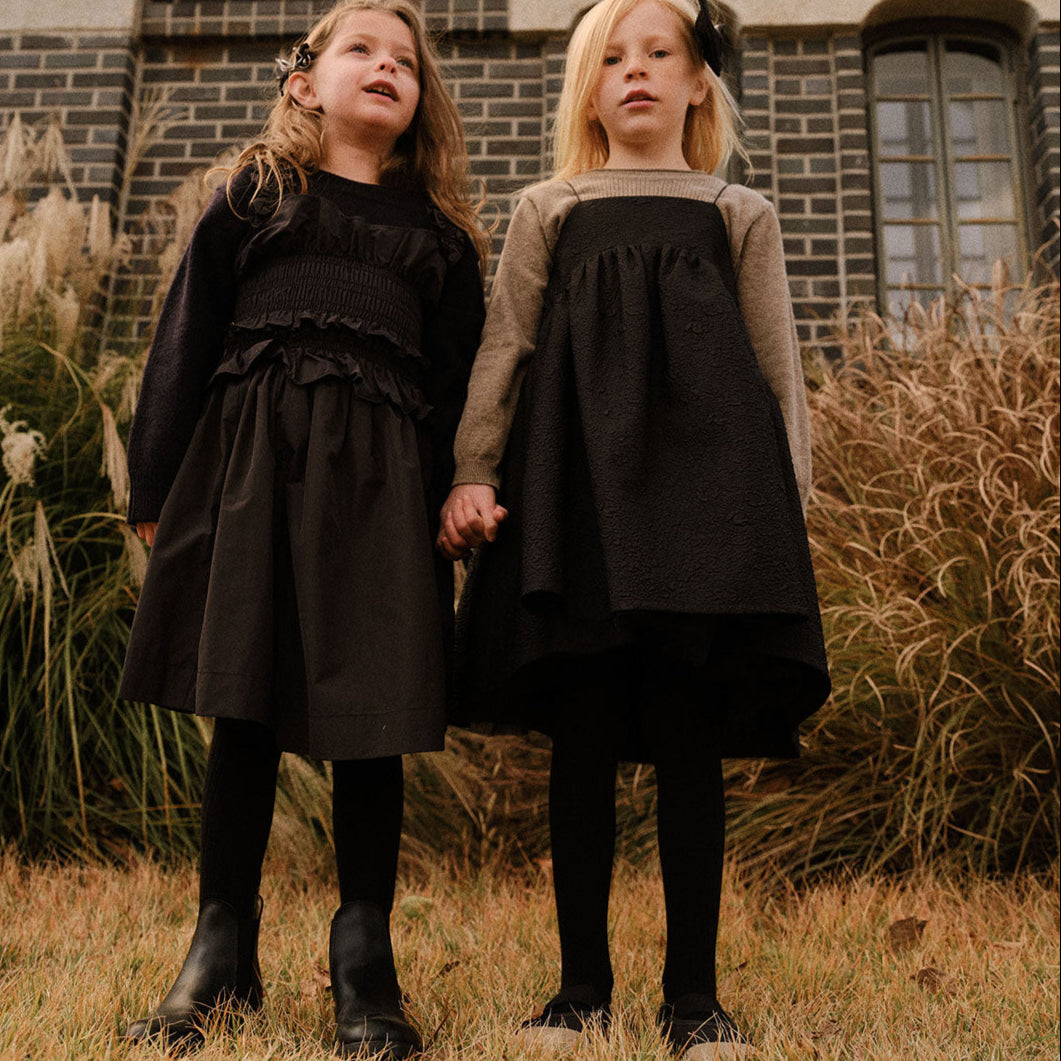 Jacquard Dress - Black
