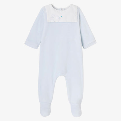 Nestor Footie - Pale Blue