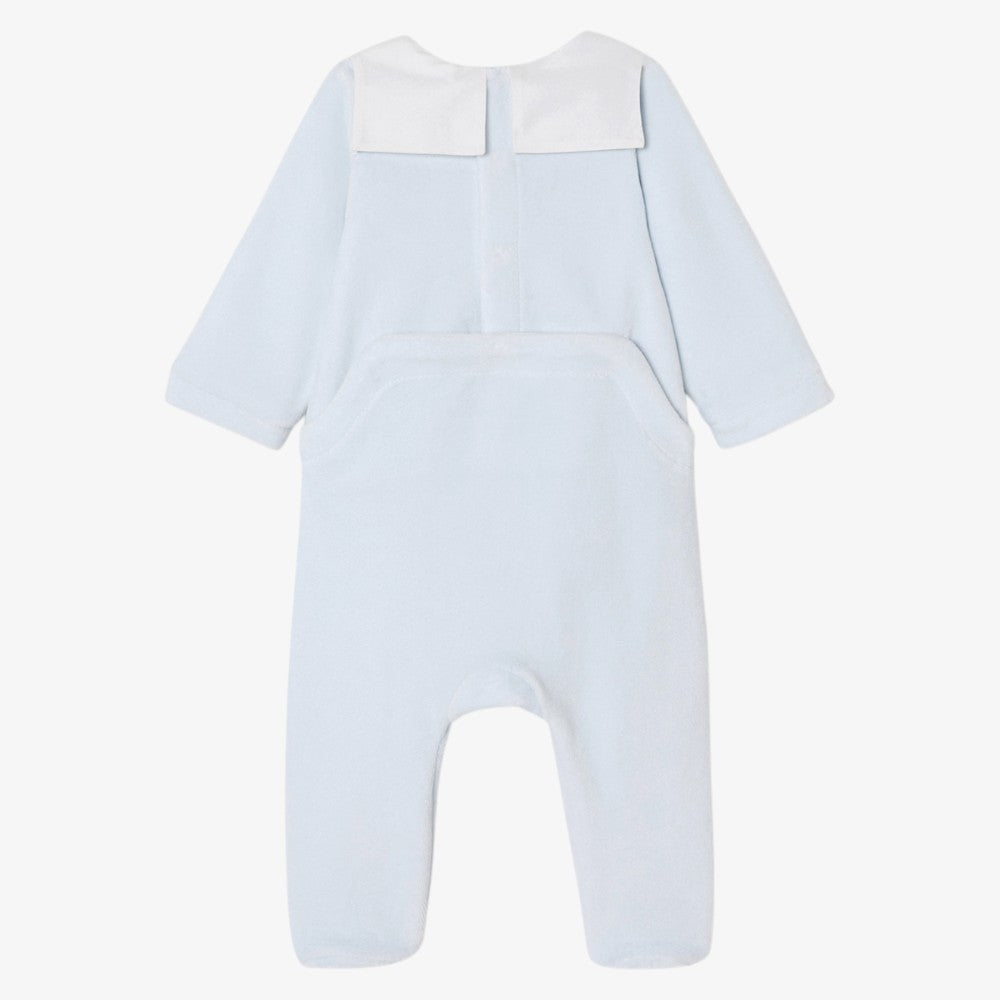 Nestor Footie - Pale Blue
