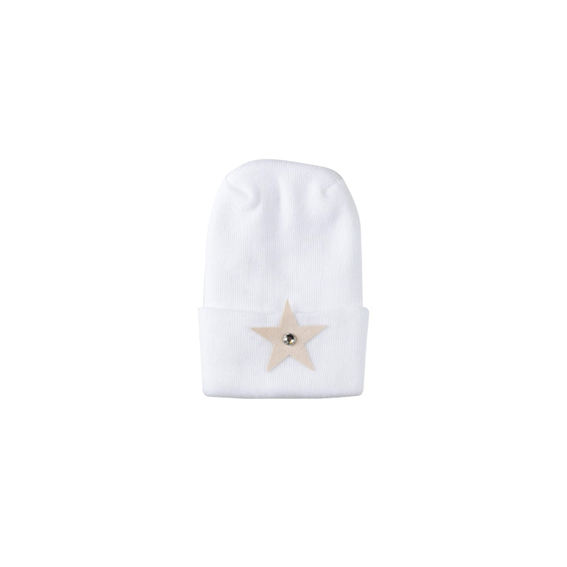 Adora Hospital Hat - Tan Star