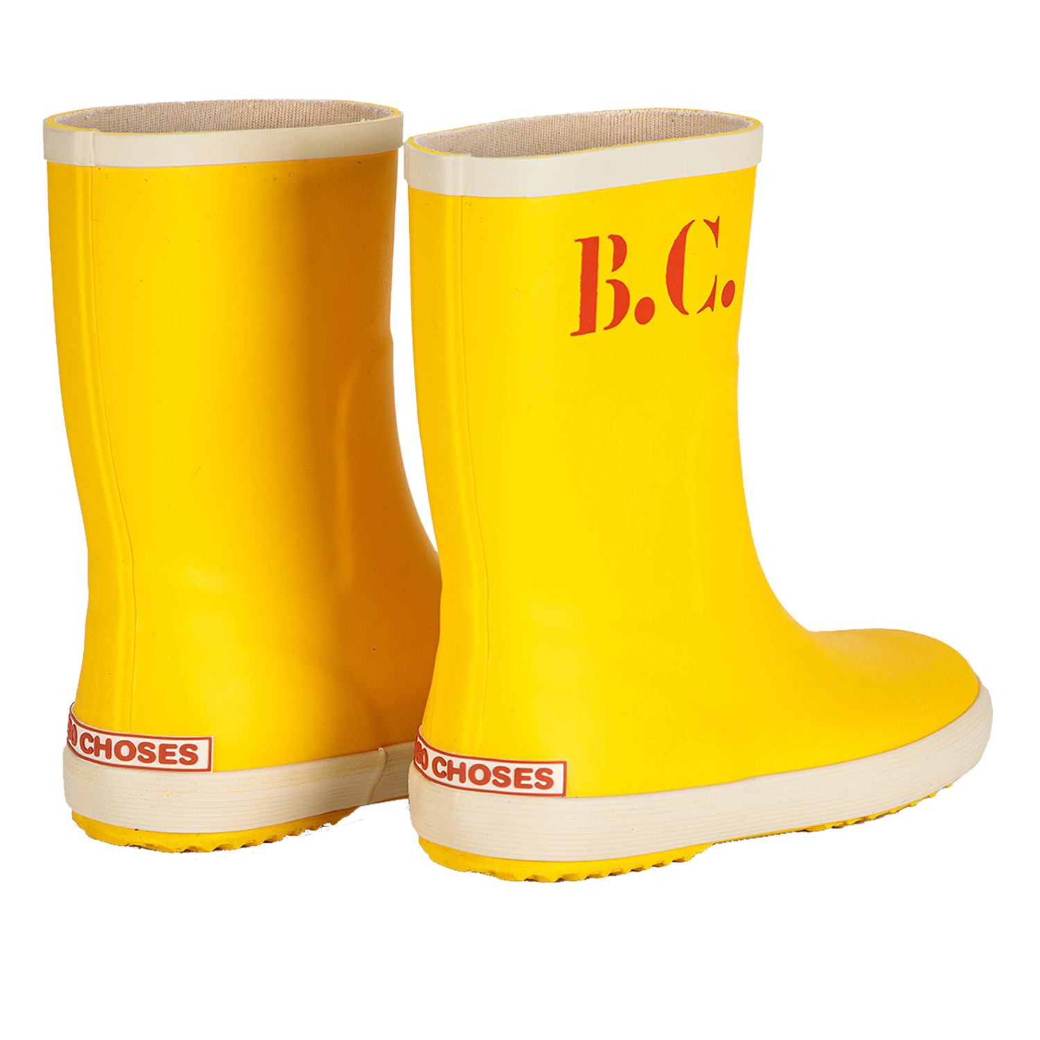 Bright yellow 2025 rain boots