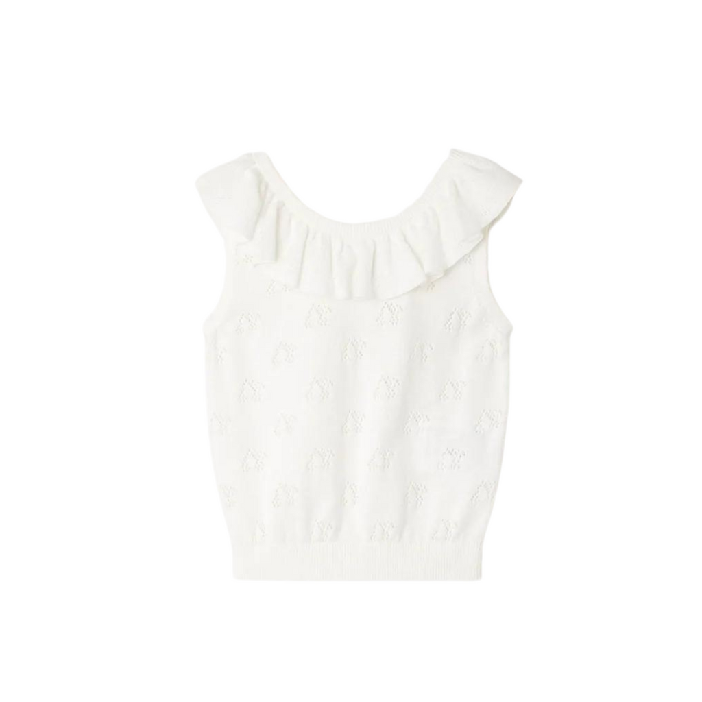 Bonpoint Cybil Pullover - Off White