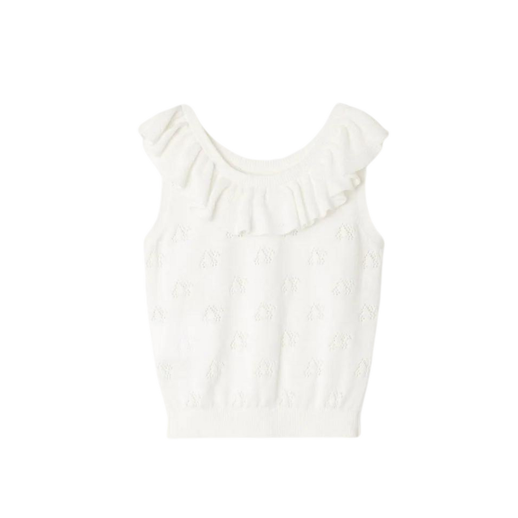 Bonpoint Cybil Pullover - Off White