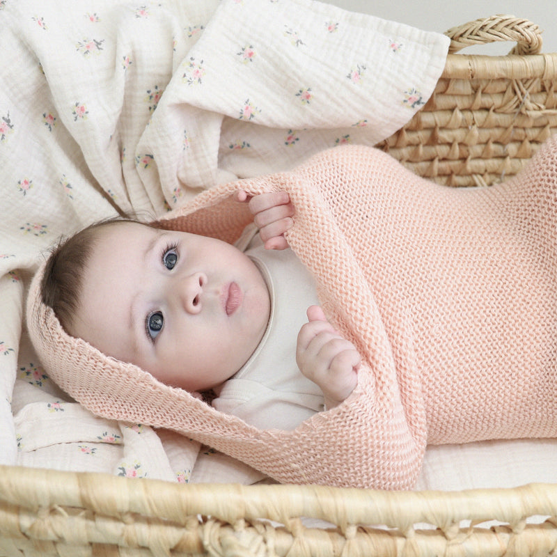 Ilado Baby Swaddle Blanket - Light Pink