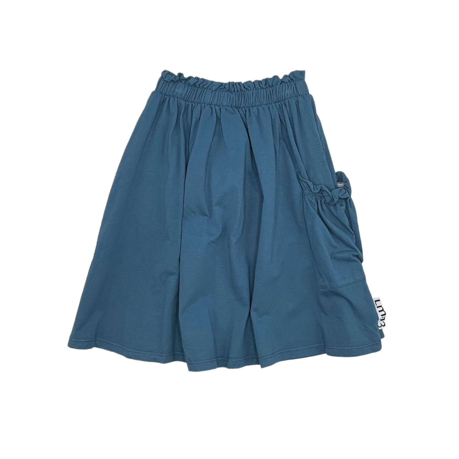 Lmn3 Pocket Skirt - Mallard Blue